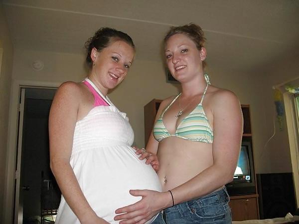 10P Slaggy pregnant teens used as a cum dumpster! part 4