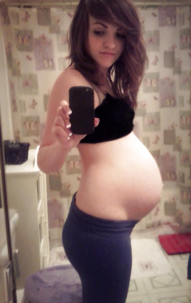 10P Slaggy pregnant teens used as a cum dumpster! part 4