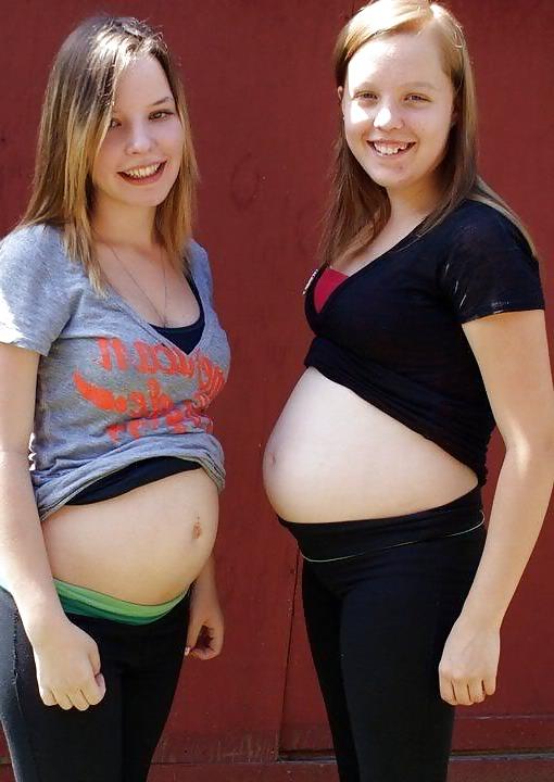 11P Slaggy pregnant teens used as a cum dumpster! part 7