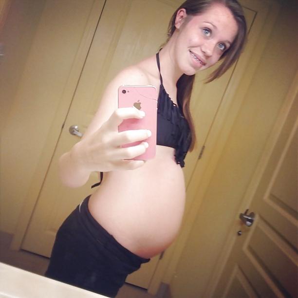 11P Slaggy pregnant teens used as a cum dumpster! part 7