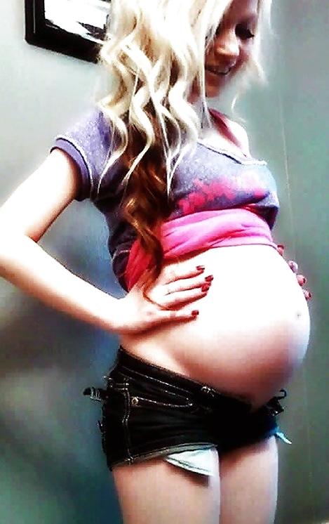 11P Slaggy pregnant teens used as a cum dumpster! part 7