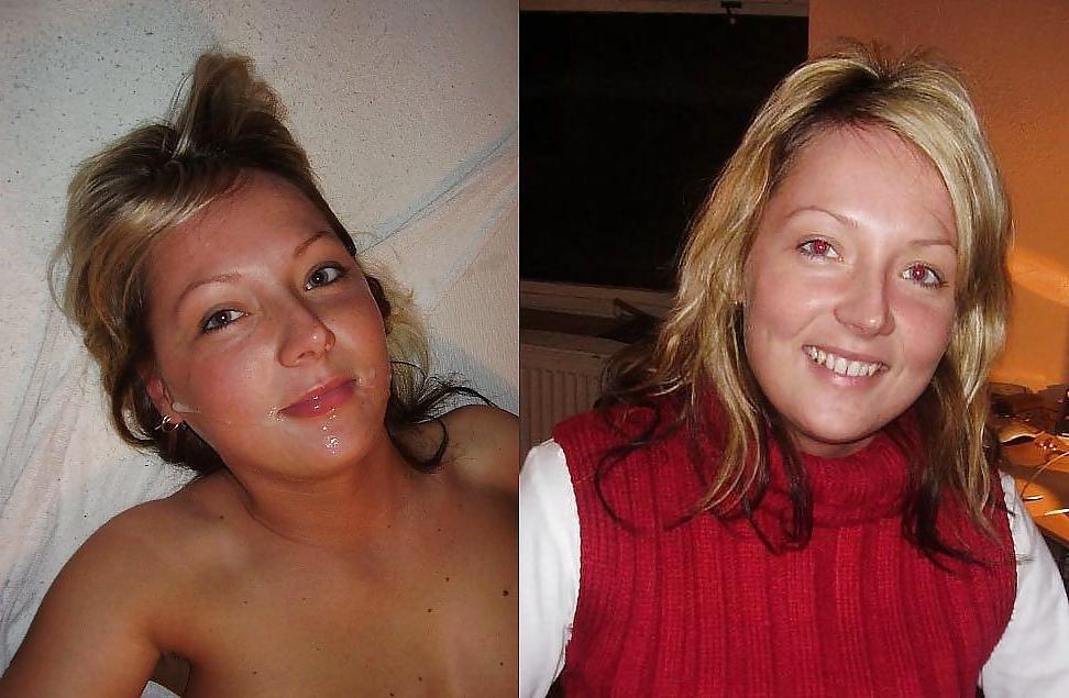 25P Before and after facials and cumshots.