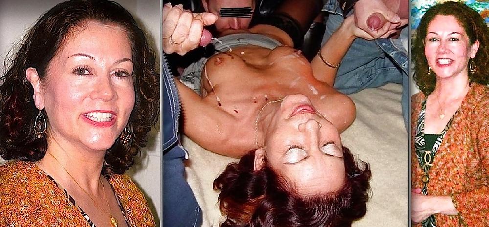 25P Before and after facials and cumshots.