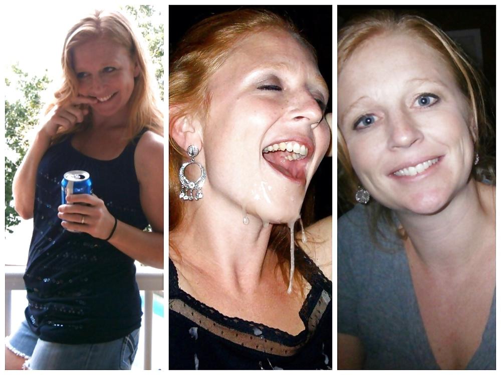 25P Before and after facials and cumshots.