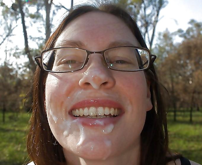 19P Cum face