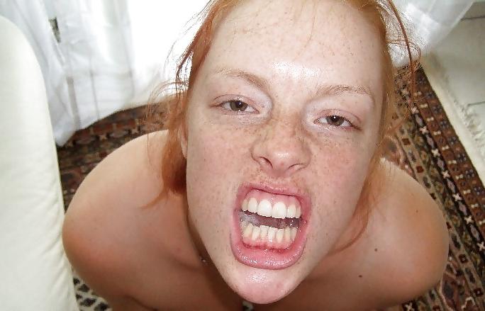 19P Cum face