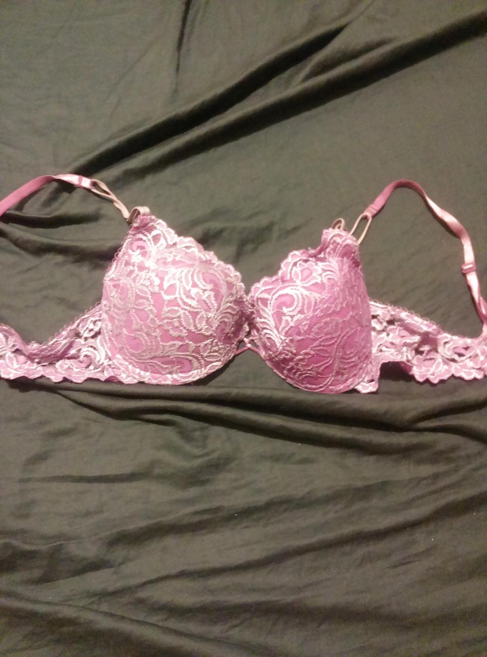 9P My wife's bra and panties