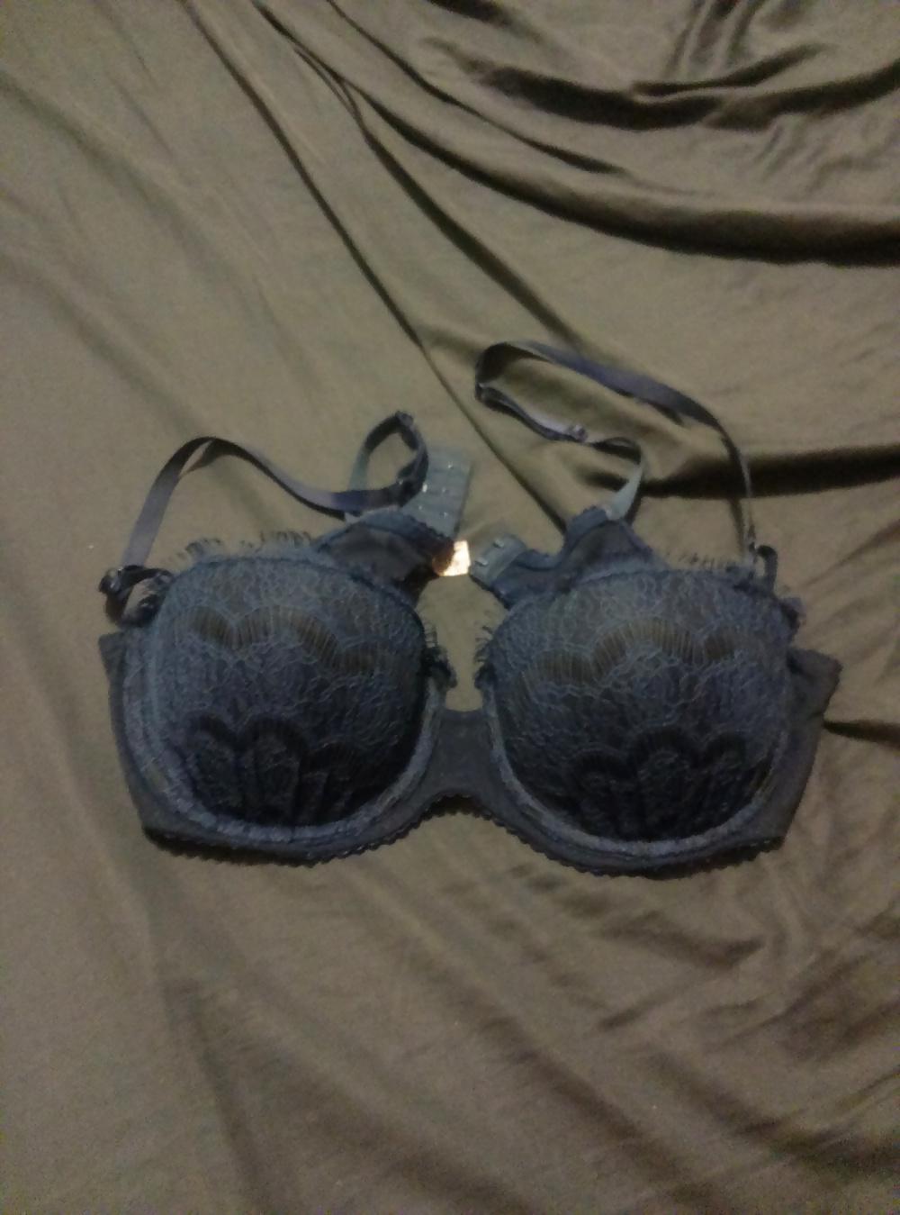 9P My wife's bra and panties