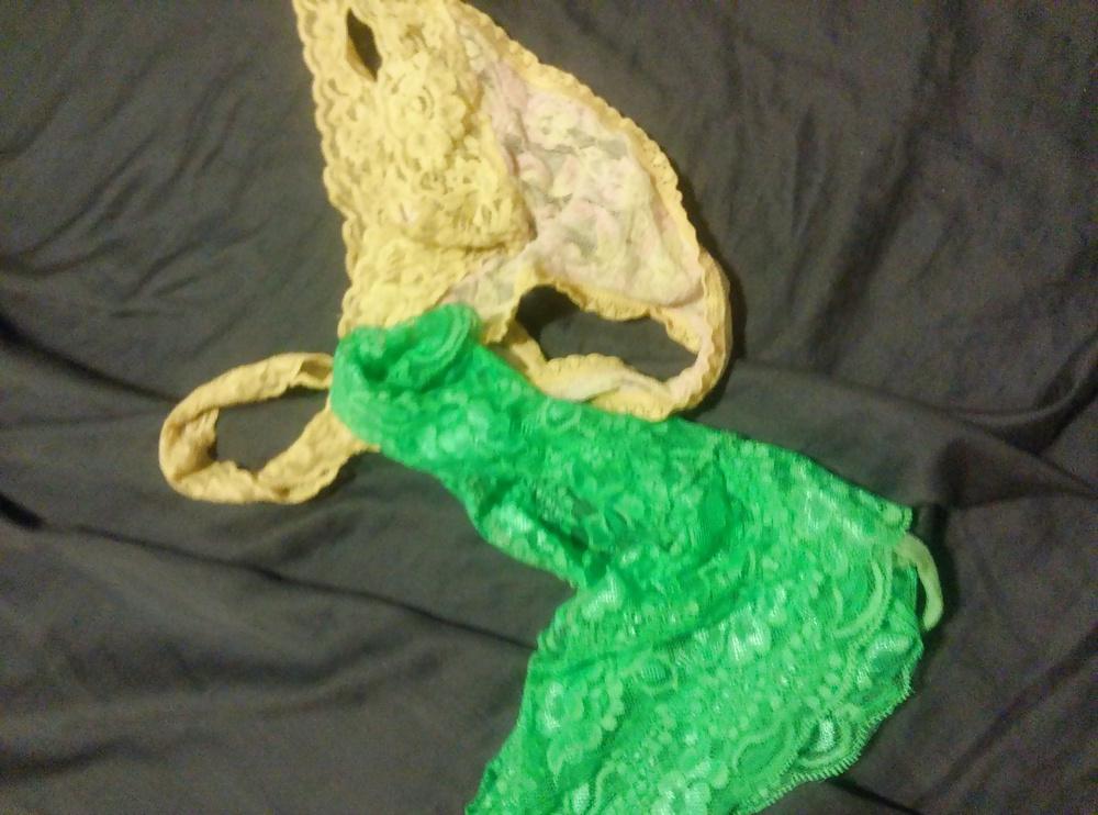 9P My wife's bra and panties