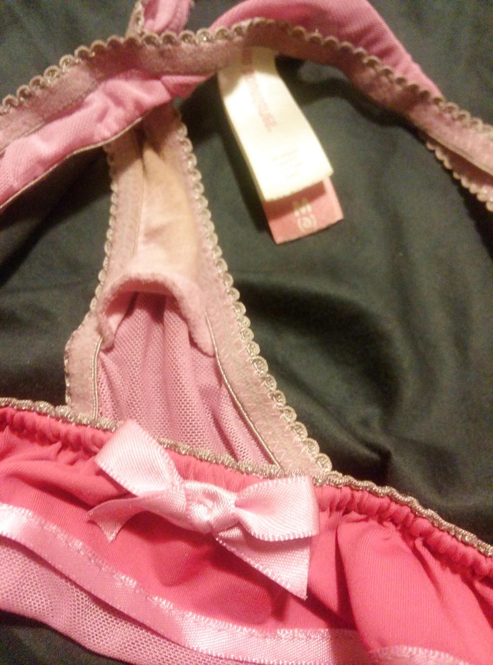 9P My wife's bra and panties