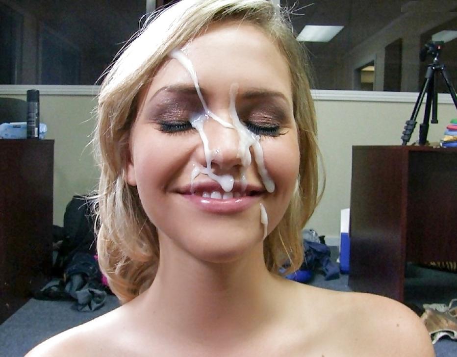 25P Cum On Her Face 6