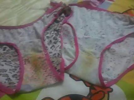 10P Cum on panties