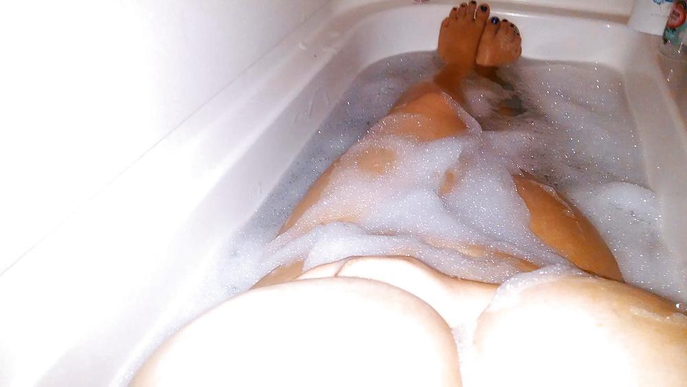 10P Bubble bath bbw