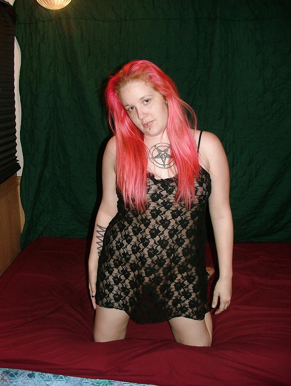 25P Flexible Redhead with Big Pussy Lips,long Legs,and sexy Feet