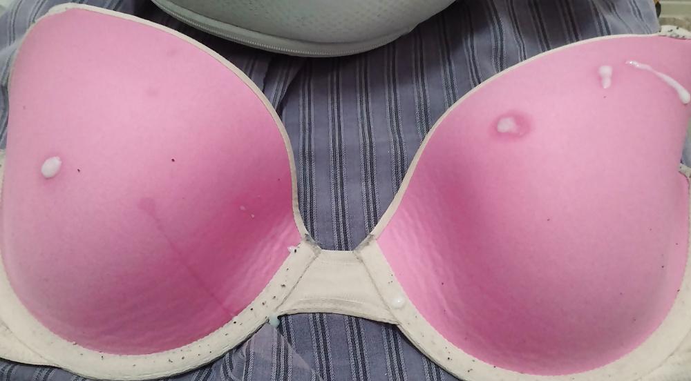 6P Cum on Cousins Clean Bra with Her Panties