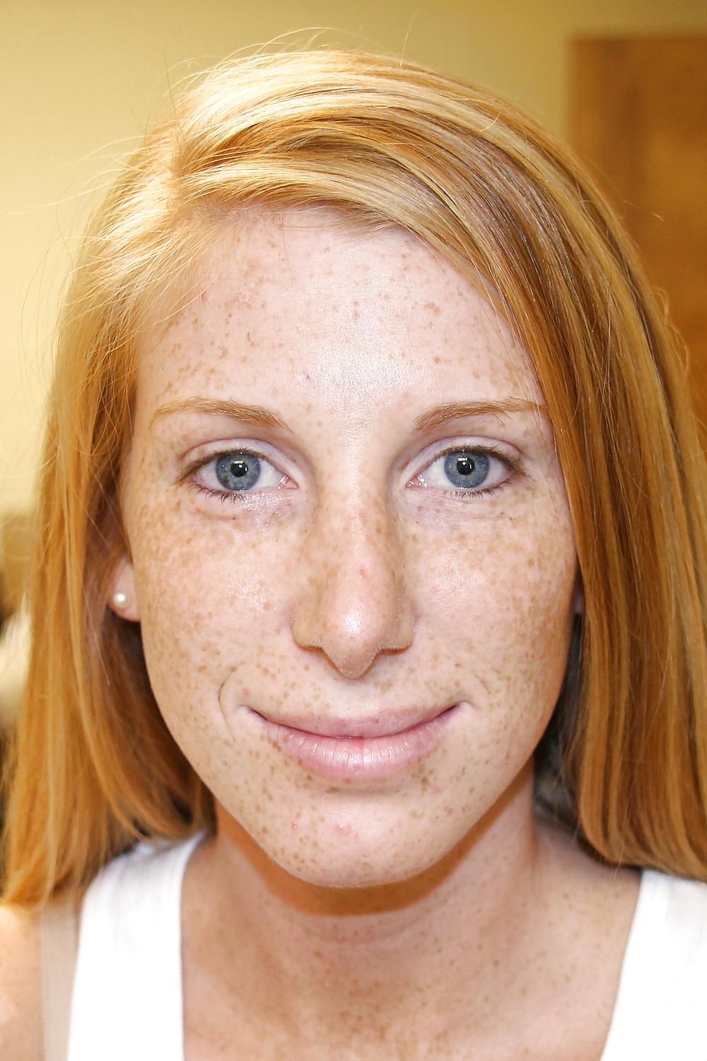 14P Freckles Faces - which you would fuck?