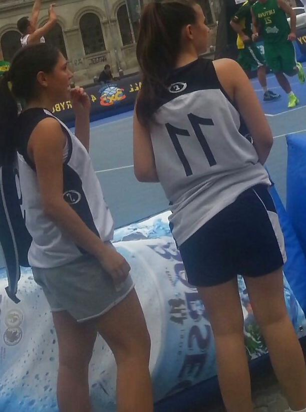 25P Spy sexy teens basketball romanian