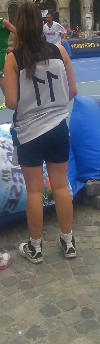 25P Spy sexy teens basketball romanian