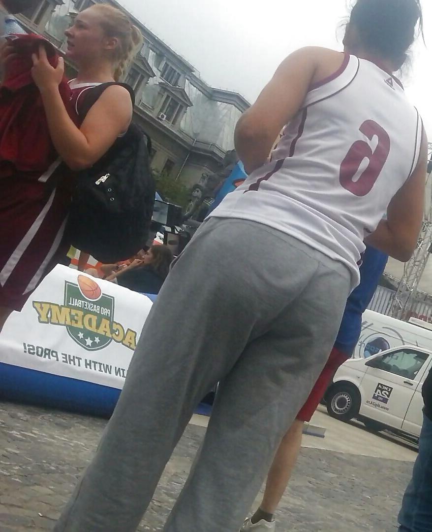 25P Spy sexy teens basketball romanian