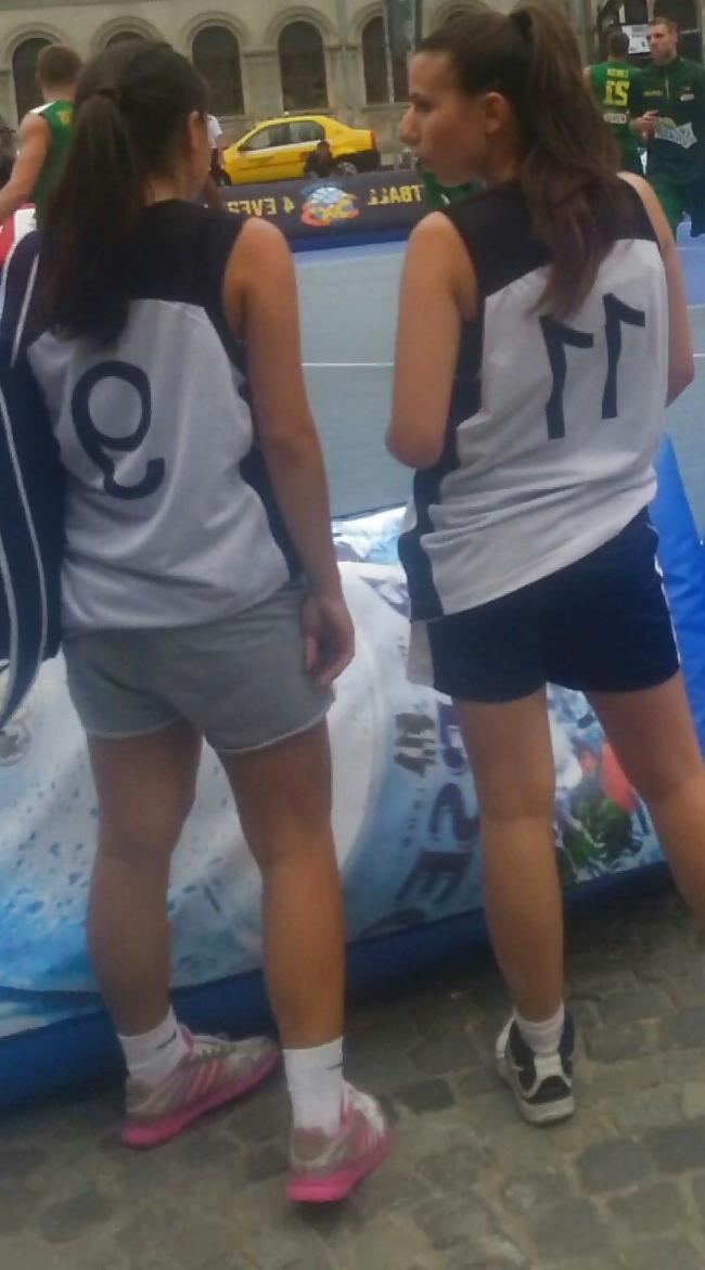 25P Spy sexy teens basketball romanian