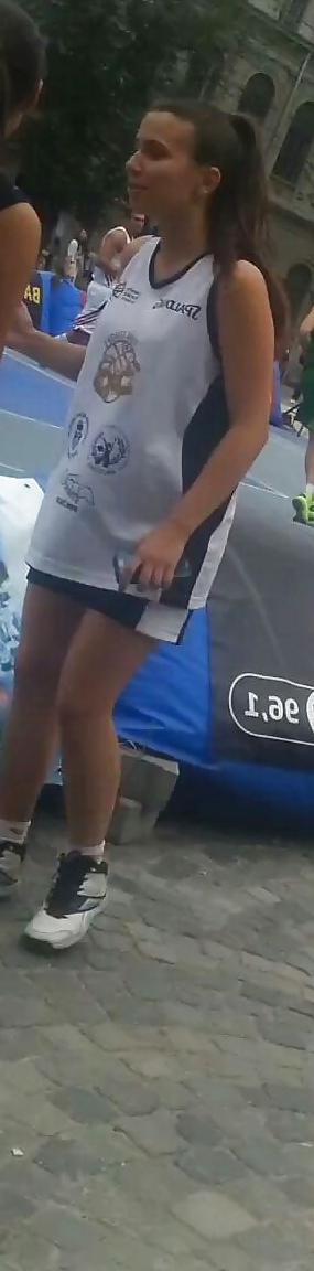 25P Spy sexy teens basketball romanian