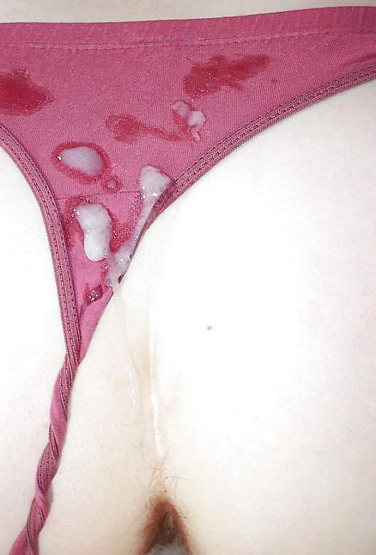 10P Cum on Panties 004