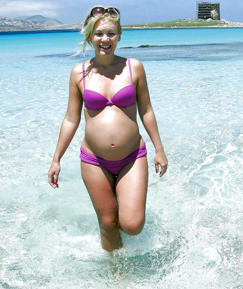23P Enceinte maillot-Pregnant bikini 8