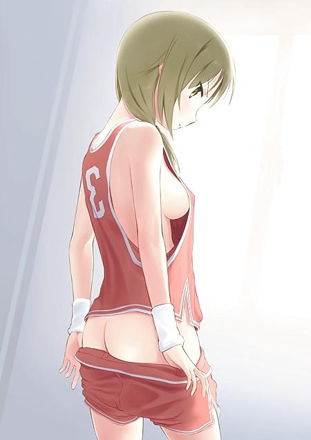 11P Anime Girls Sexy Sports