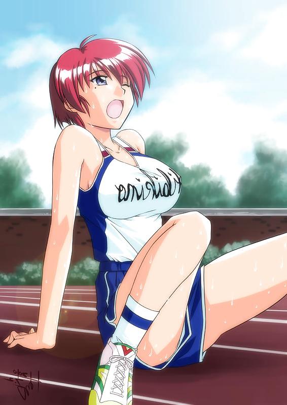11P Anime Girls Sexy Sports