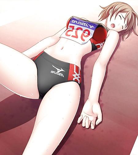 11P Anime Girls Sexy Sports