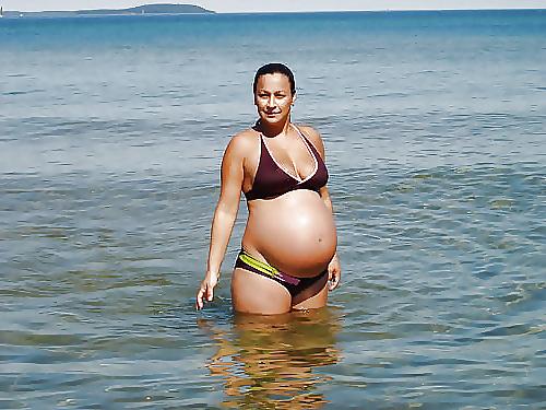 25P Enceinte maillot-Pregnant bikini 10