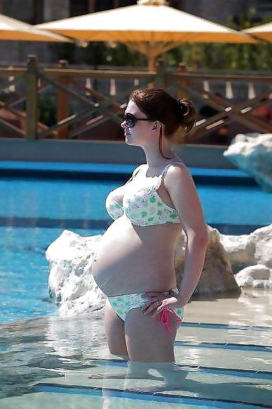 25P Enceinte maillot-Pregnant bikini 10