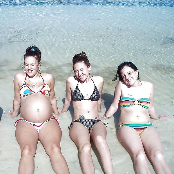 25P Enceinte maillot-Pregnant bikini 10
