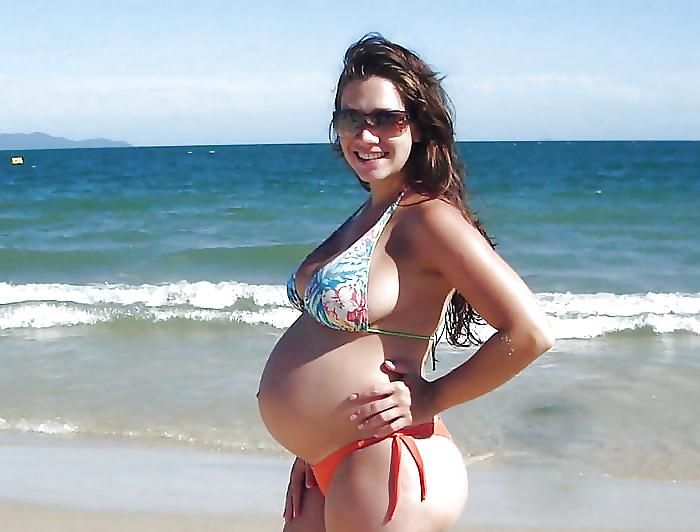 25P Enceinte maillot-Pregnant bikini 10