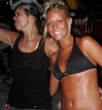 25P Danish teens-203-204-wet t-shirt bra panties upskirt 