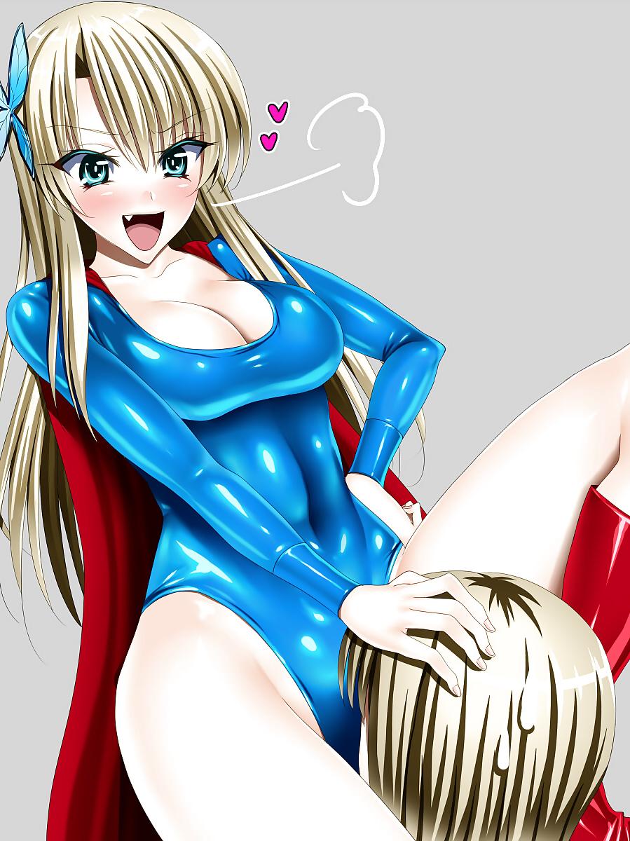25P Anime style: cunnilingus, bended to pussy