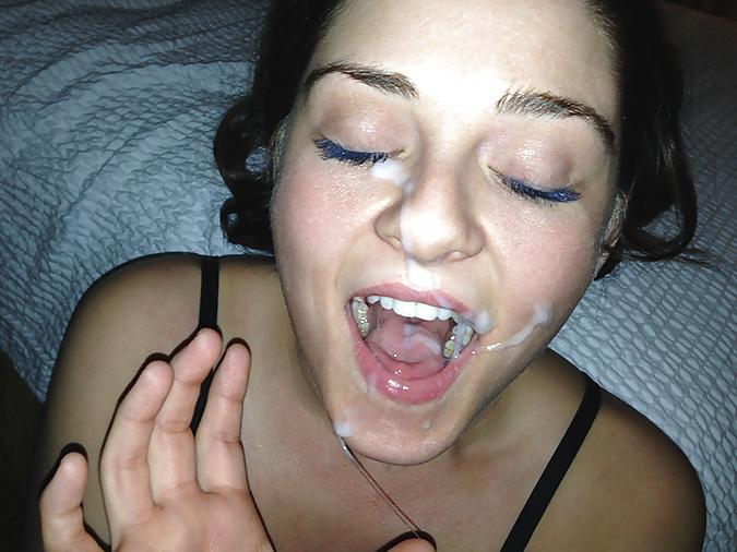 25P Facials eyes closed Mouth open facials