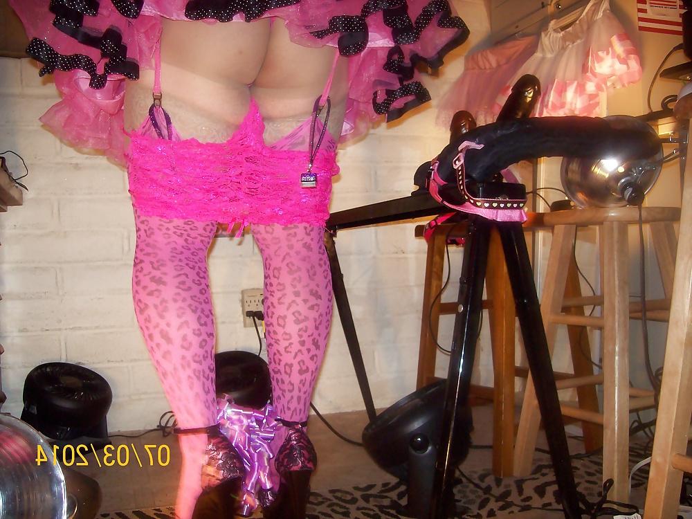 14P Tgirl BBC slut teases Bruce's BB9inchC rock hard for cum