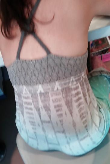 8P Hot Milf Co-Workers Panties and Bra Peeks - Both Have 2 Sons