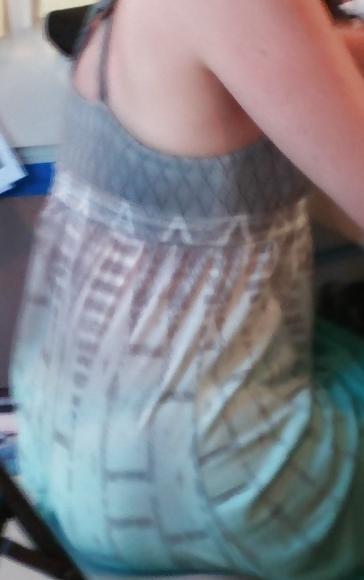 8P Hot Milf Co-Workers Panties and Bra Peeks - Both Have 2 Sons
