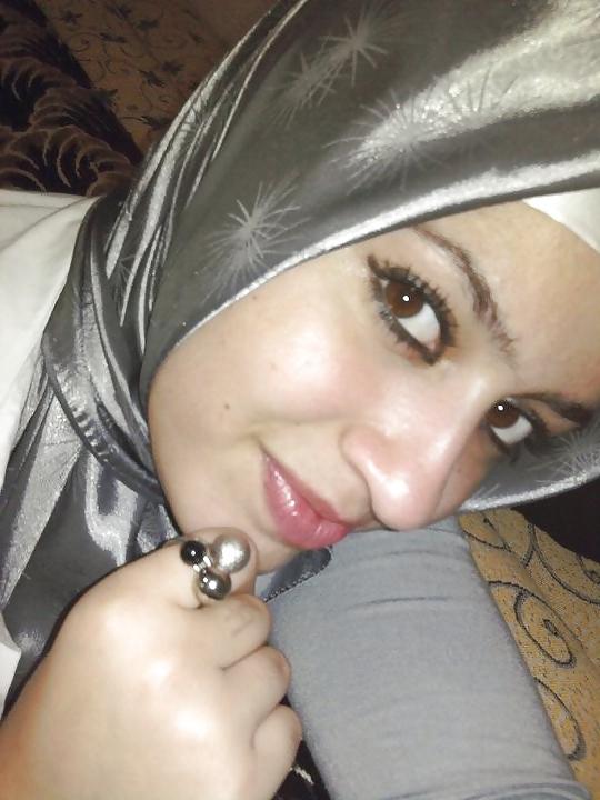 17P Hijab and lovely face