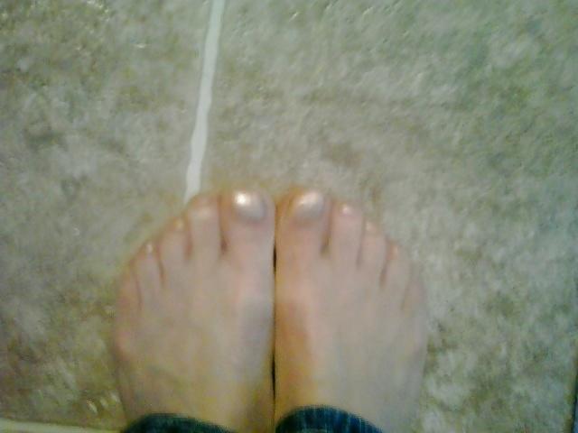 12P Nylon foot tease