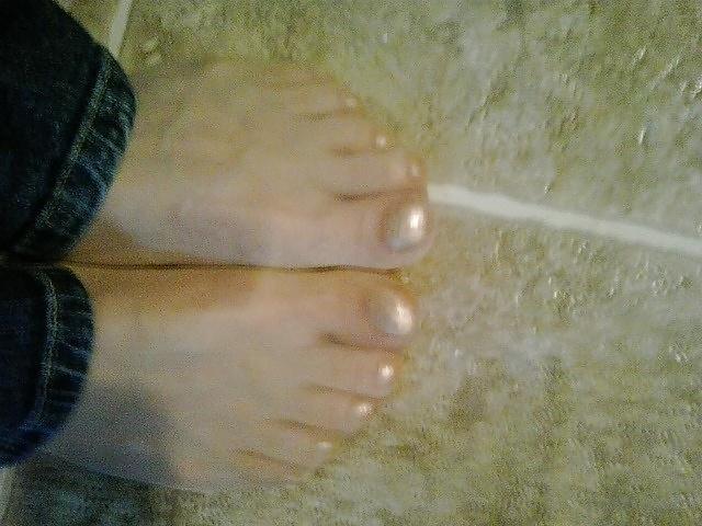 12P Nylon foot tease