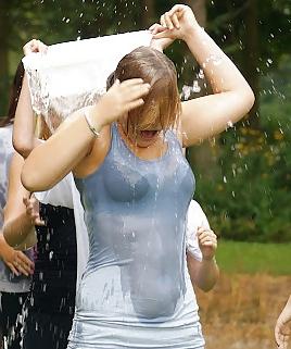 25P Danish teens-221-222-wet t-shirt bra panties upskirt