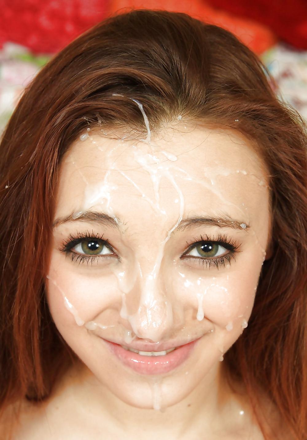 25P Cum On Her Face 10