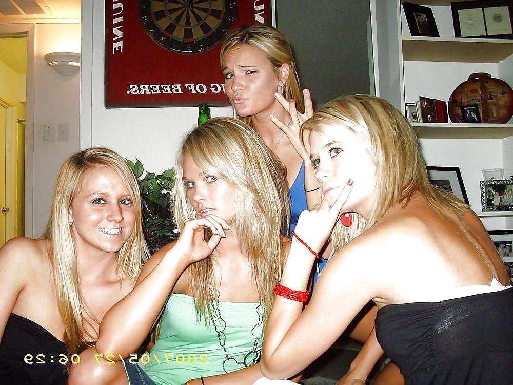 25P Girls Partying in Bra & Panties (Anyone know if them?)