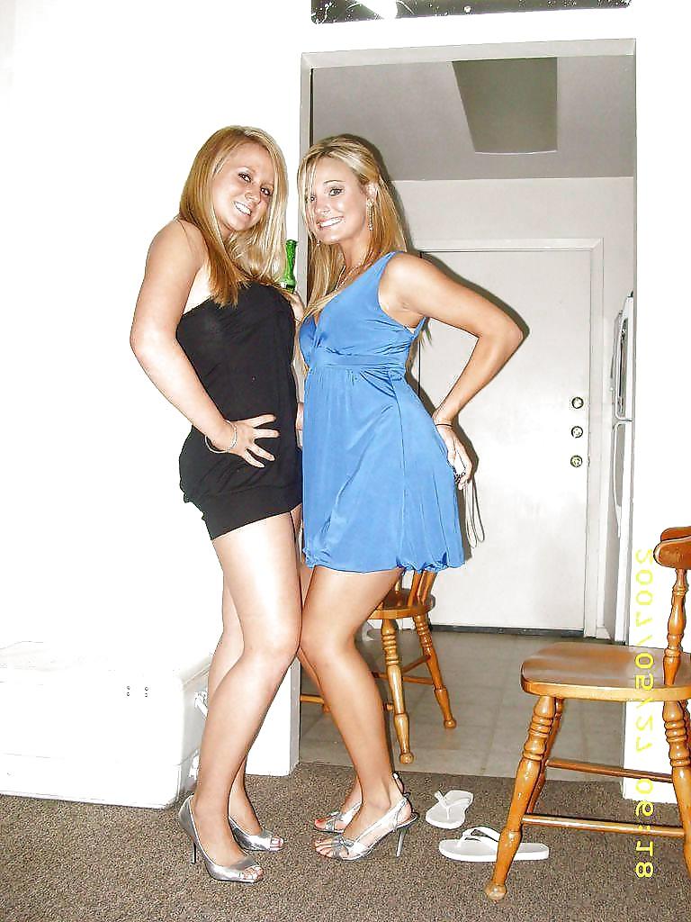 25P Girls Partying in Bra & Panties (Anyone know if them?)