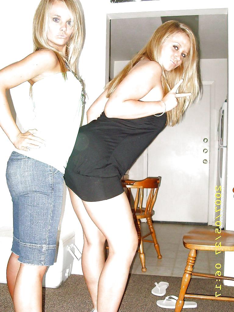 25P Girls Partying in Bra & Panties (Anyone know if them?)