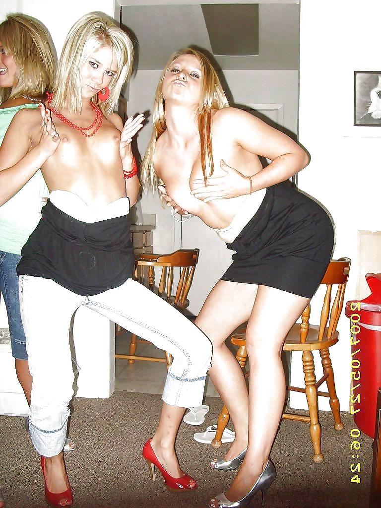 25P Girls Partying in Bra & Panties (Anyone know if them?)