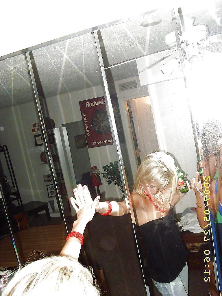25P Girls Partying in Bra & Panties (Anyone know if them?)